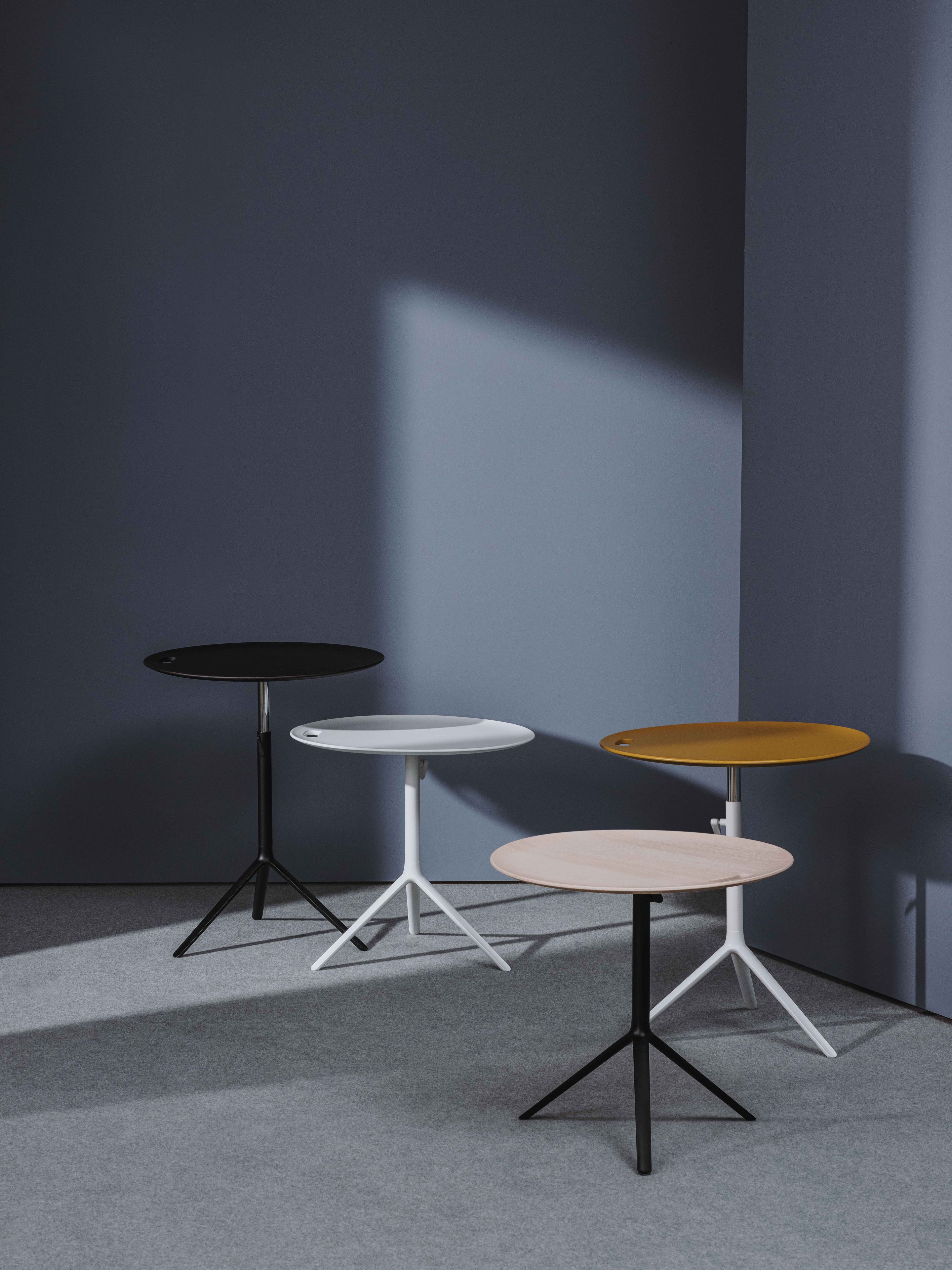 Алюминиевая регулируемая высота журнальный столик Andreu World Triada ARCH-00131715 - Вид №6