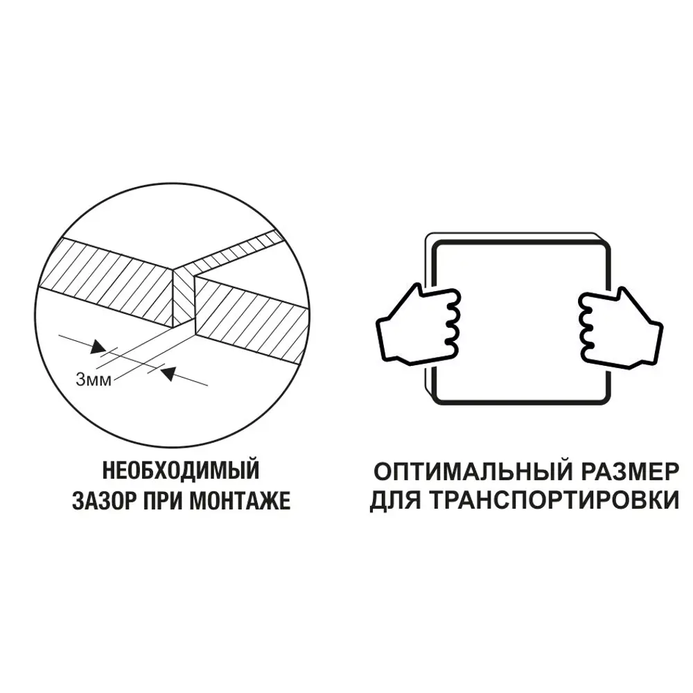 Фанера 4 мм ФК нешлифованная 1525x1525 мм сорт 4/4, 2.325 м2 Santreyd STLM-2018004 - Вид №2