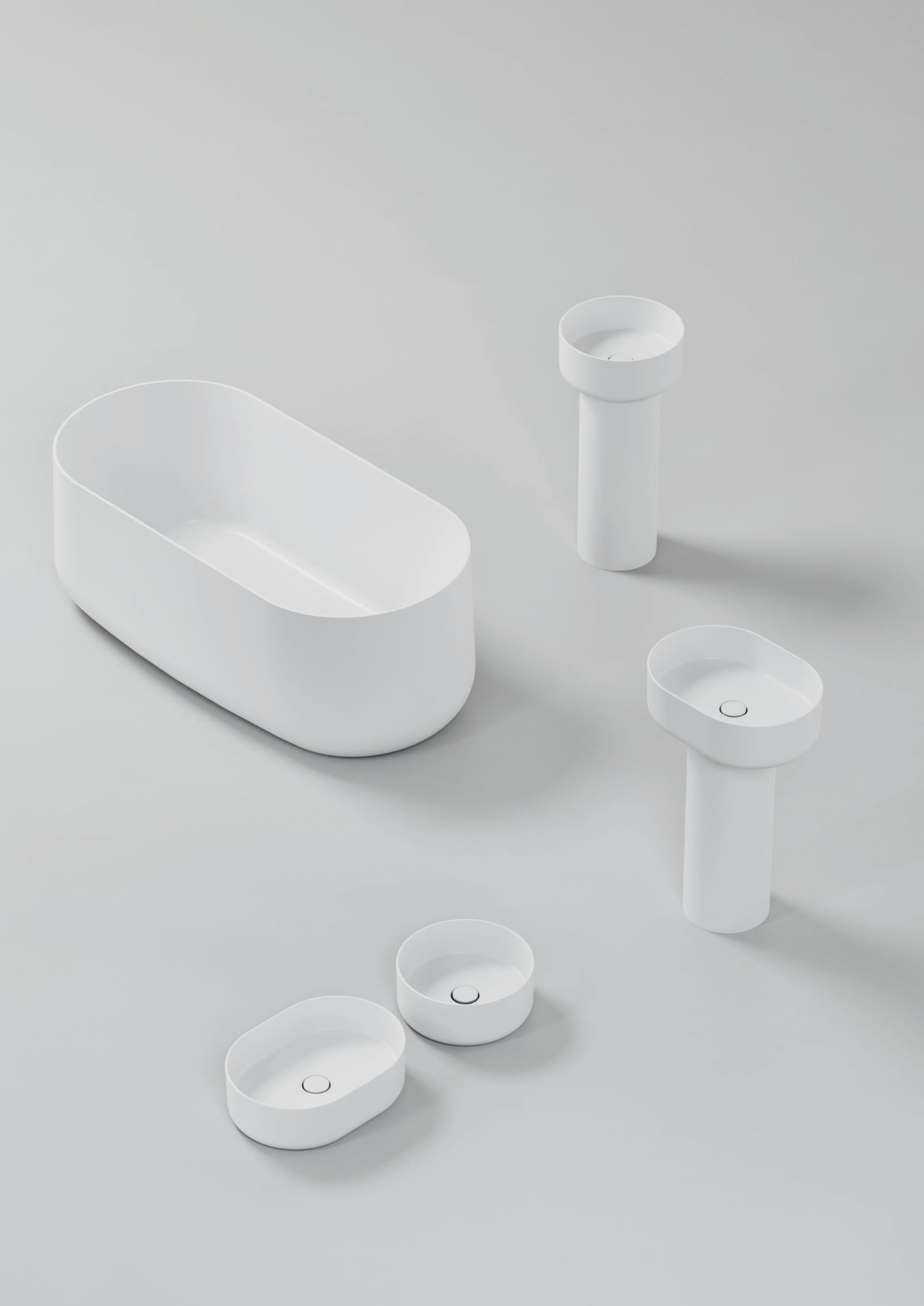 Керамическая отдельно стоящая раковина Azzurra Ceramica Aurea ARCH-00121277 - Вид №1