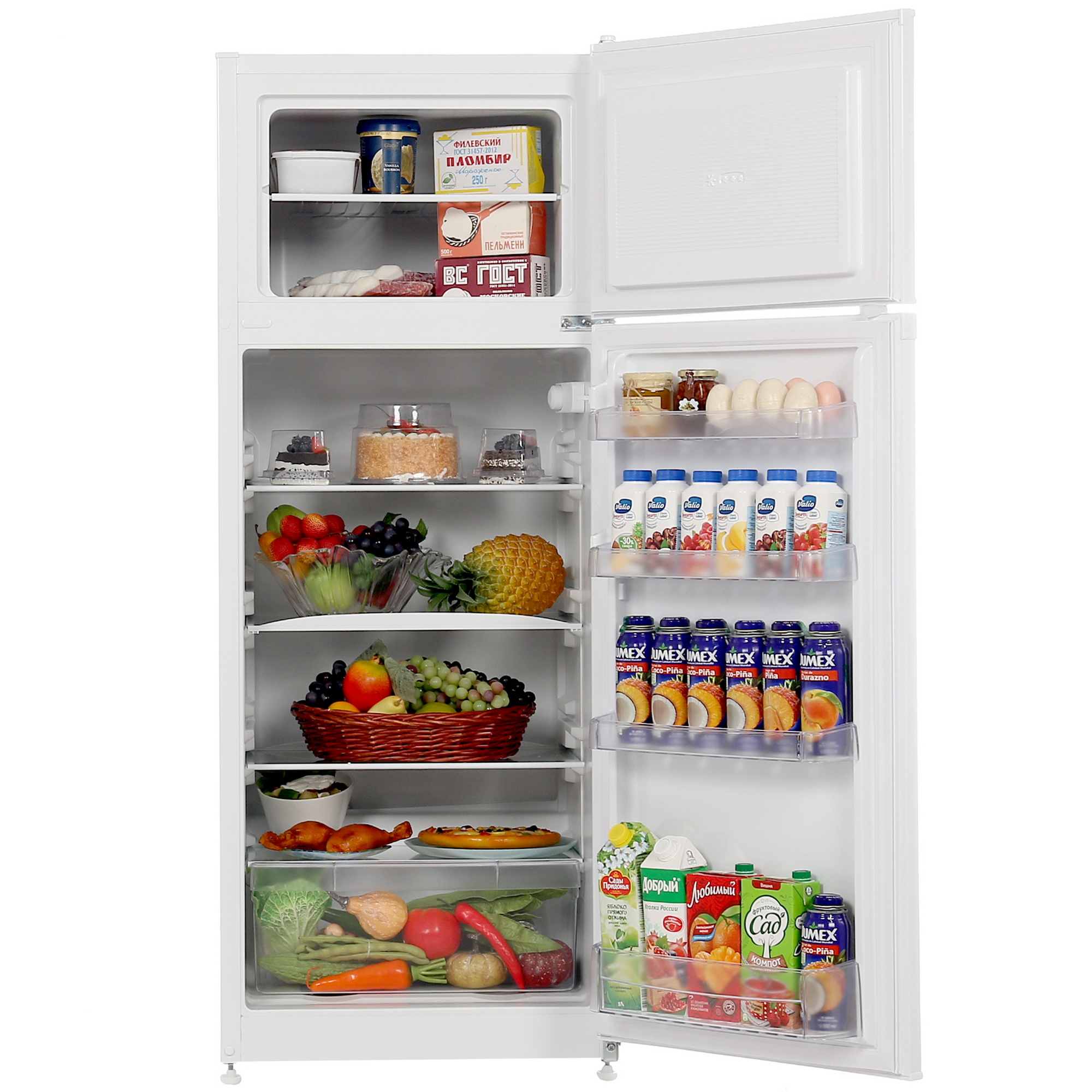 8135915 Холодильник с морозильником   Nordfrost NRT 141 032 белый STDN-0054251 - Вид №5