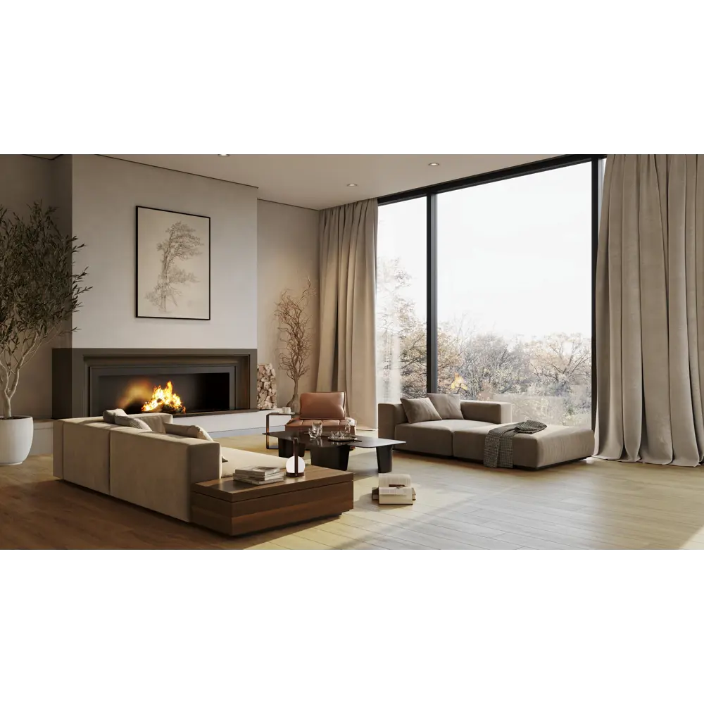 Керамогранит Vitra Alice 20×120 см бежевый матовый под дерево 89405521 STLM-1577353 - Вид №3