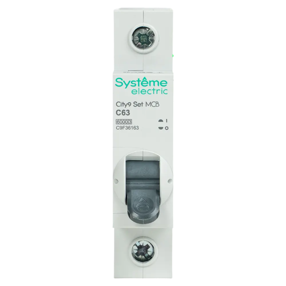 Автоматический выключатель SYSTEME ELECTRIC City9 Set 63А для надежной защиты сети 89412690 STLM-1571422 - Вид №2