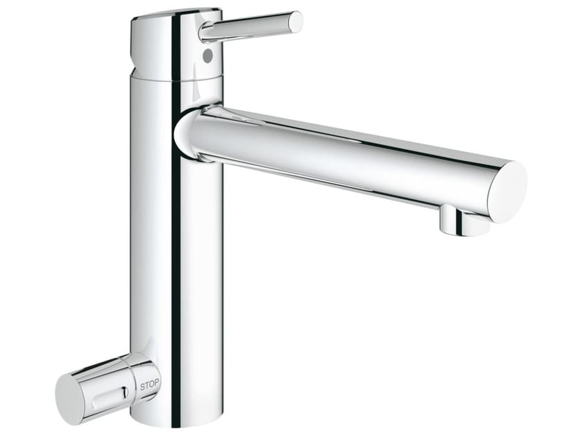 Смеситель для кухни с одним отверстием и поворотным изливом Grohe концепция ARCH-00128525