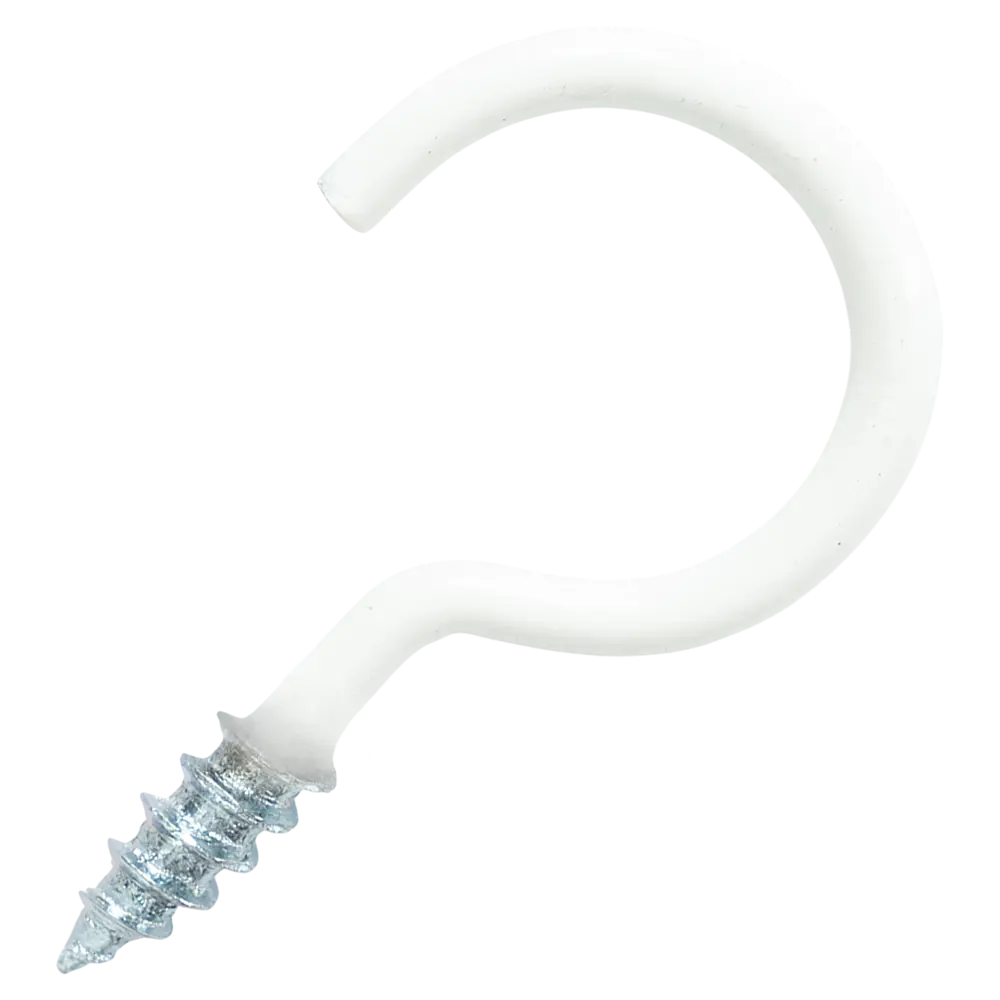 Шуруп-крюк 3x10 мм сталь RAL9003 15 шт Santreyd STLM-2032134