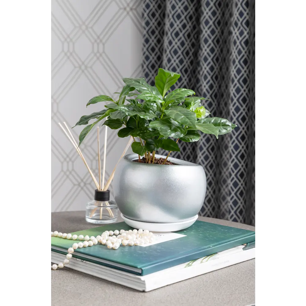 Горшок цветочный Gonchar Адель ø28 h24.5 см v15 л керамика медный STLM-2200241 - Вид №2