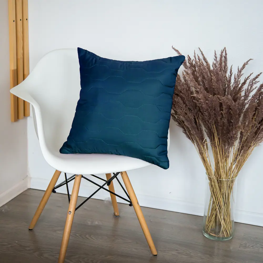 Подушка Микрофибра 50x50см ibiza1 цвет бирюзовый SEASONS STLM-2159060 - Вид №3