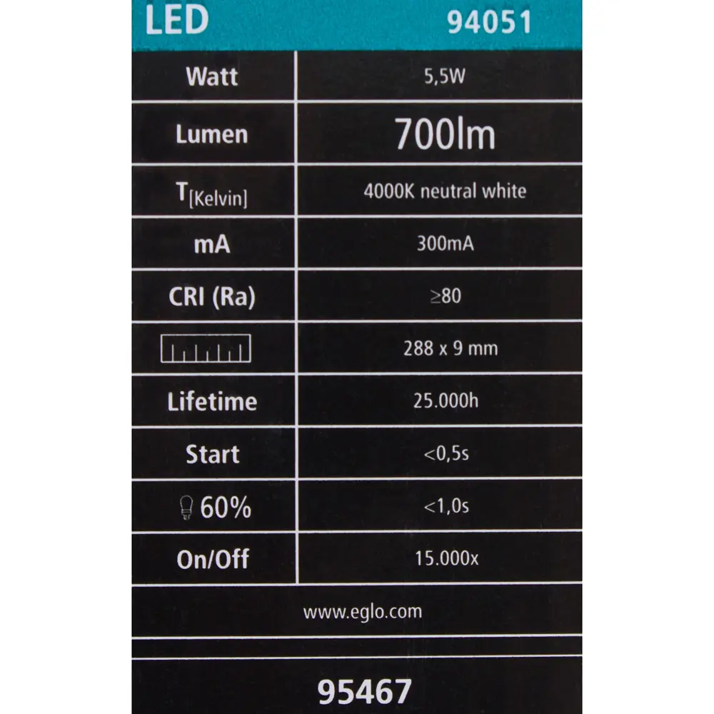 Панель светодиодная встраиваемая Fueva 4000K 120x120 мм Eglo STLM-2139355 - Вид №3