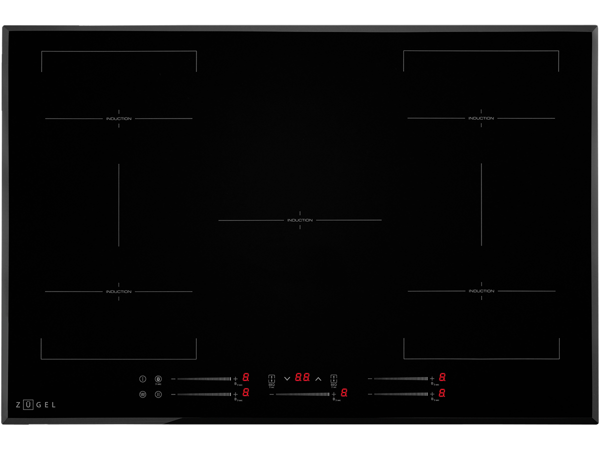 9175446 Индукционная варочная поверхность ZUGEL ZIH617B STDN-0063070