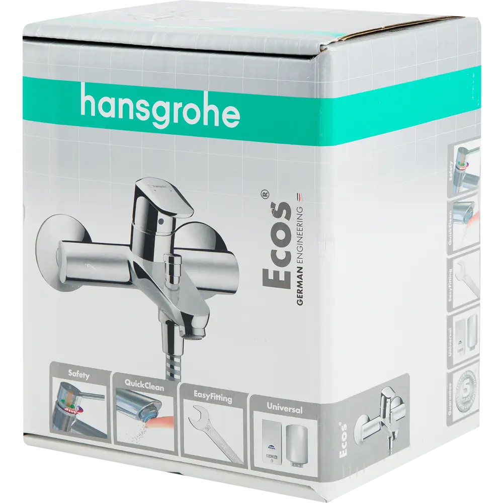 Смеситель для ванны Hansgrohe Ecos однорычажный цвет хром STLM-2164554 - Вид №3