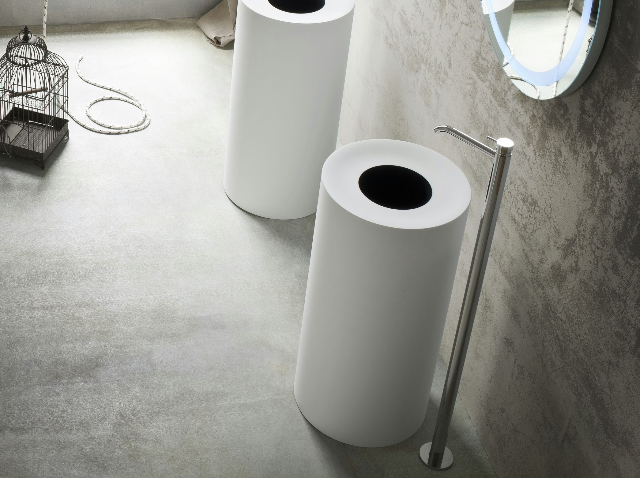 Отдельно стоящая раковина Corian® Rexa HOLE ARCH-00033465 - Вид №3