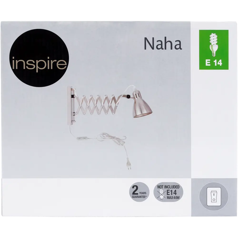 Бра «Naha» 1xE14 INSPIRE STLM-2148682 - Вид №6