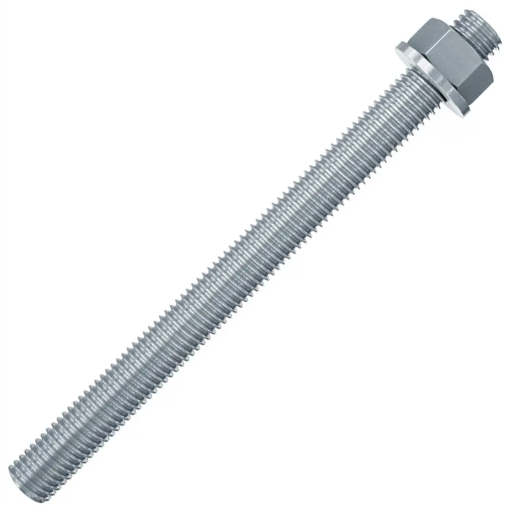 Шпилька Fischer FIS A 8x175 мм, оцинкованная, класс прочности 8.8, 10 шт STLM-2032312