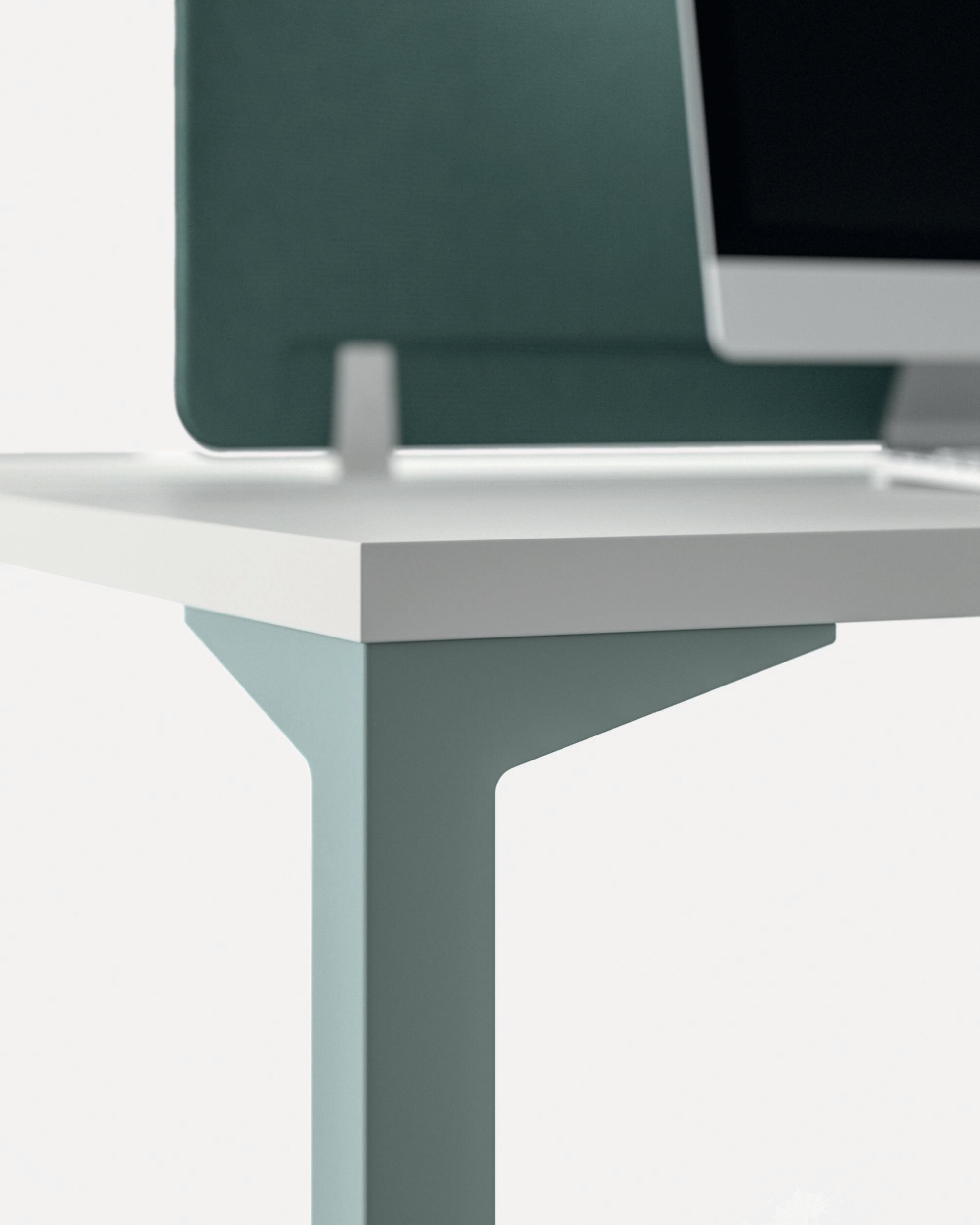 Рабочая станция из меламина и листового металла DVO Enna ARCH-00132109 - Вид №2