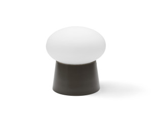 Настольная лампа из дутого стекла