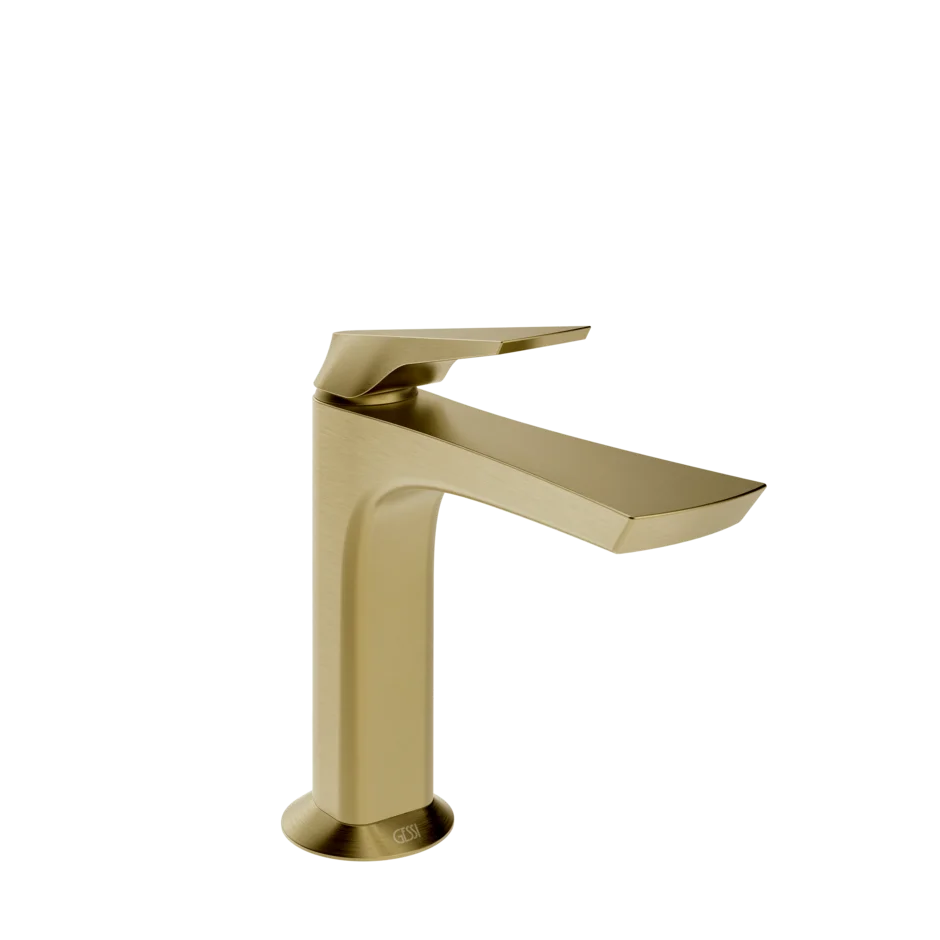 Смеситель для умывальника 72051 727 Gessi Ventaglio ЛАТУНЬ МАТОВАЯ PVD 72051727