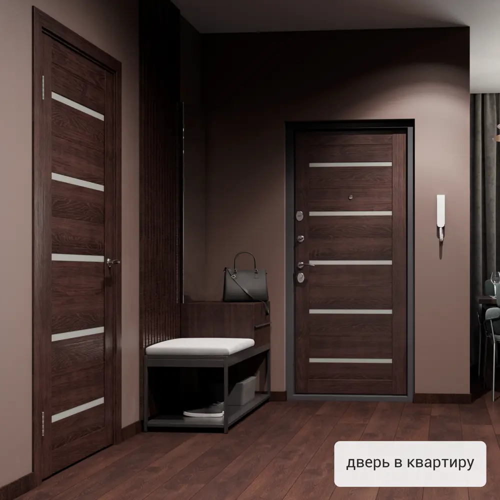 Дверь входная металлическая Страйд Дукато 860 мм правая цвет акация TOREX STLM-2067278 - Вид №13