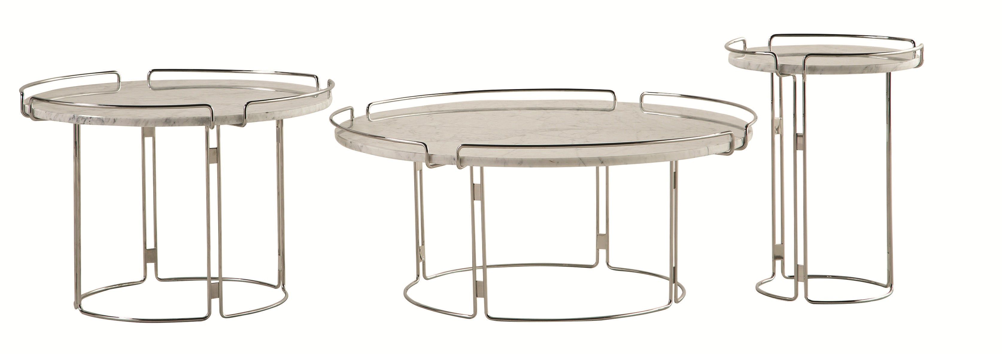 Круглый стеклянный журнальный столик ROCHE BOBOIS BIJOU ARCH-00086470 - Вид №1