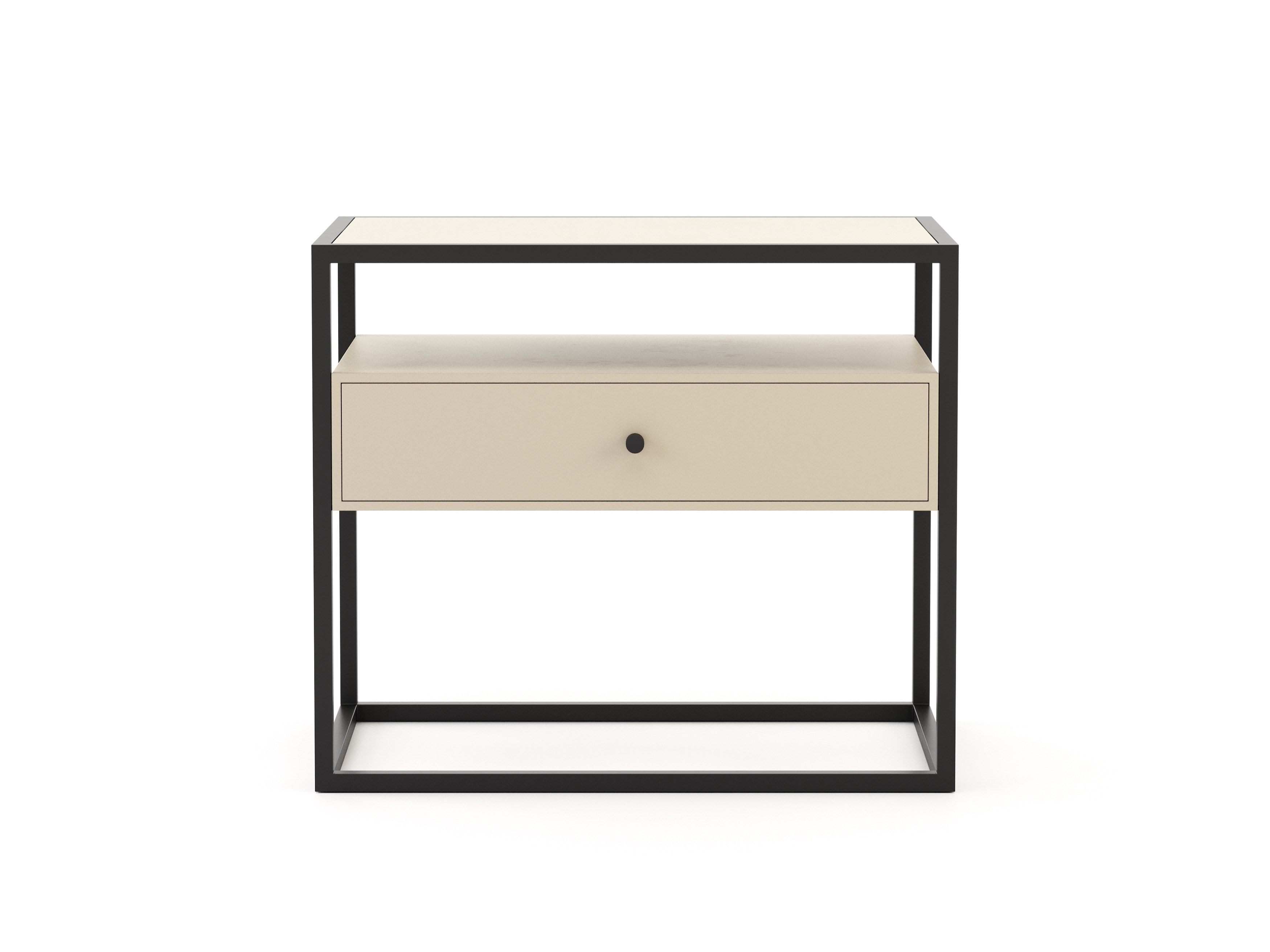 Прямоугольная прикроватная тумбочка из шпона с ящиками Stylish Club мост ARCH-00103665 - Вид №33