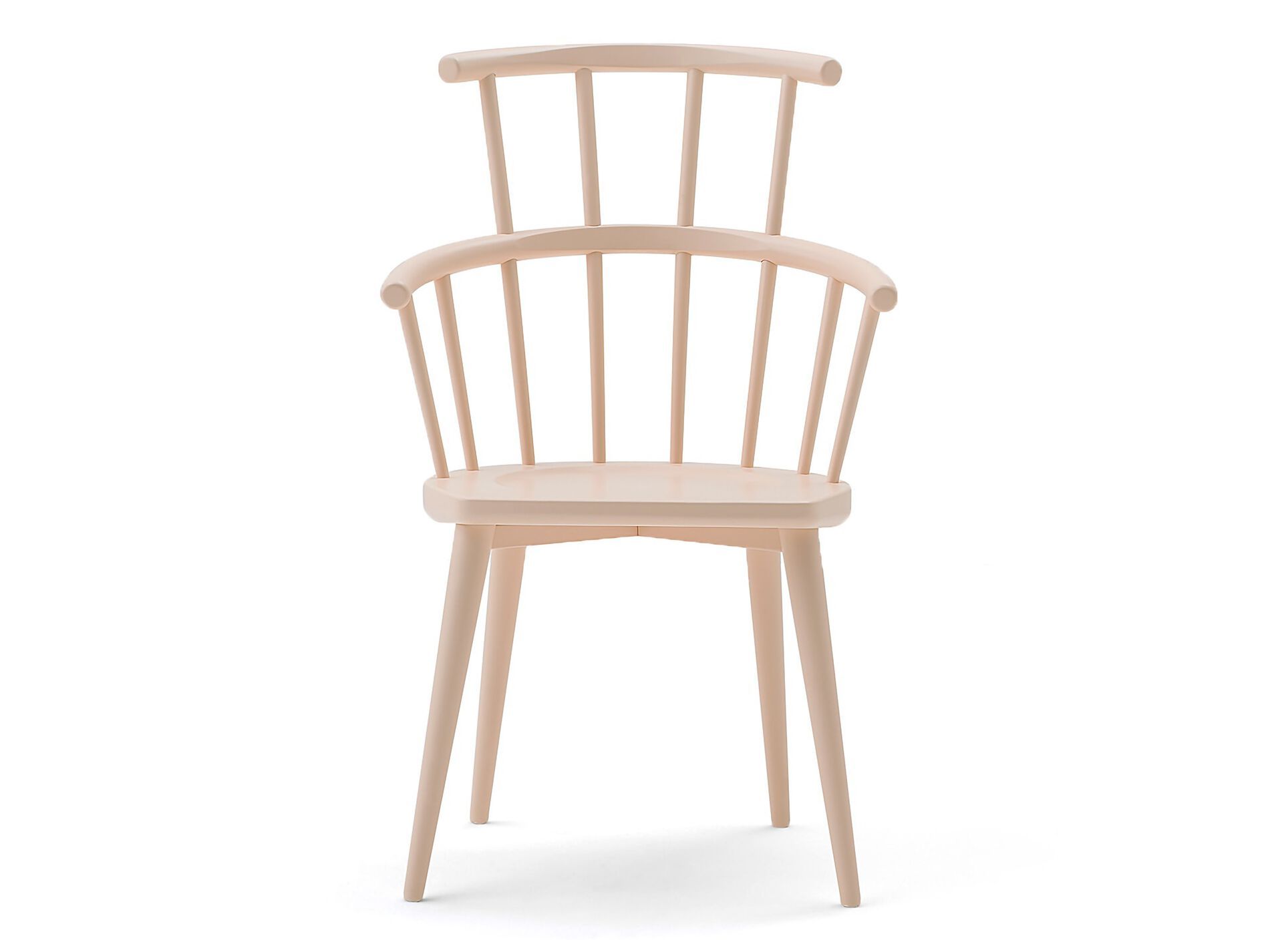 Стул из бука с подлокотниками с высокой спинкой Billiani W ARCH-00110409