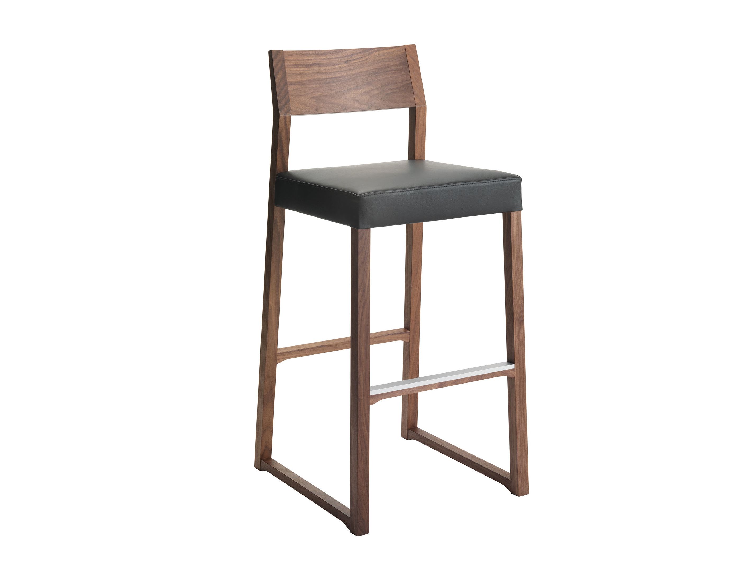 Деревянный барный стул с мягким сиденьем Sedex Eco ARCH-00018060
