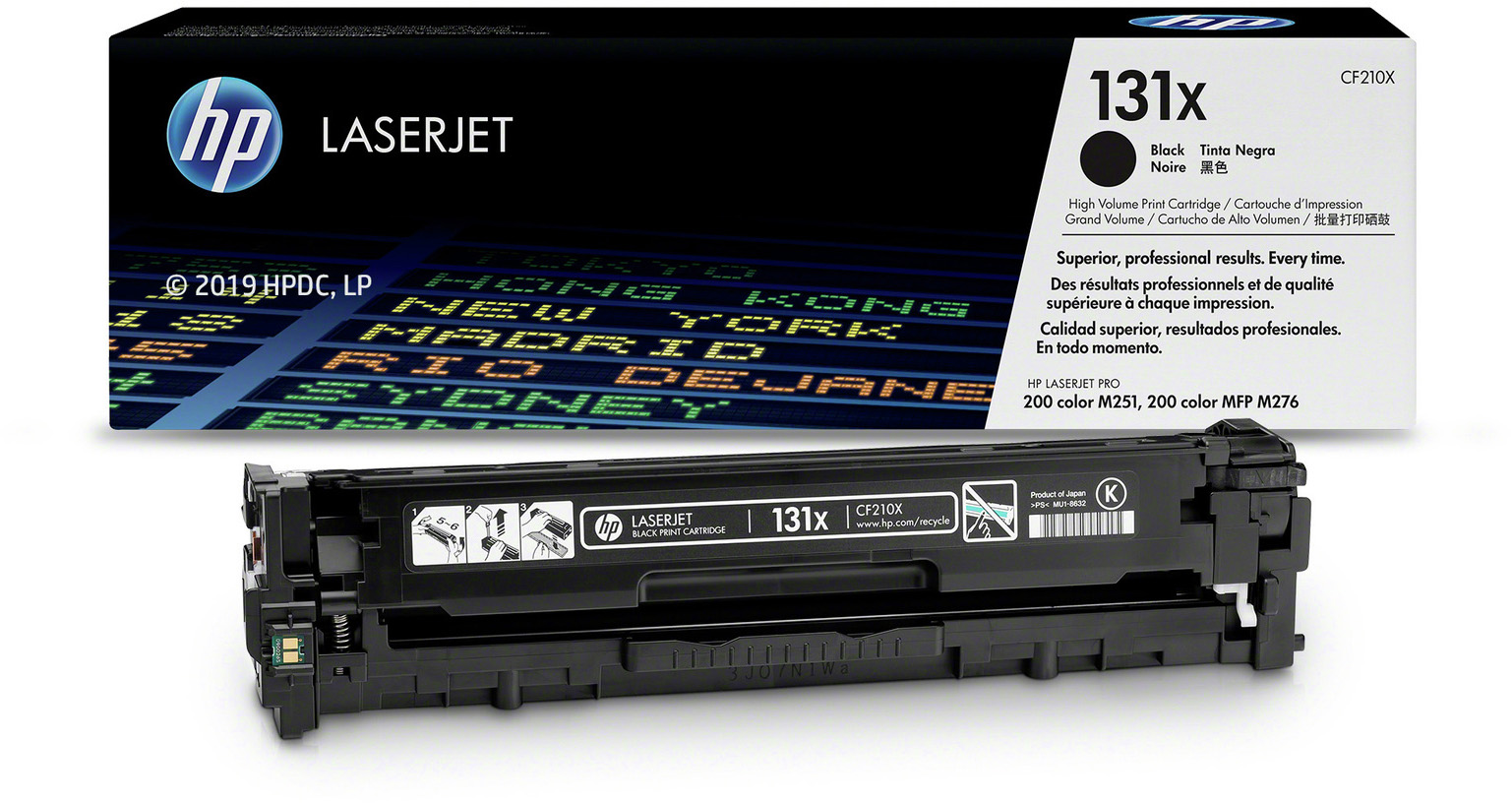 CF210X laserjet pro m251/m276 2.3k blk crtg HP Santreyd  - Вид №3