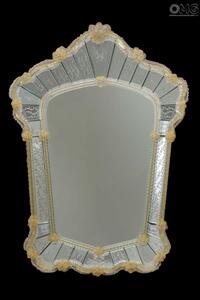 1676 ORIGINALMURANOGLASS Венецианское зеркало Венесиана Конте - муранское зеркало  см