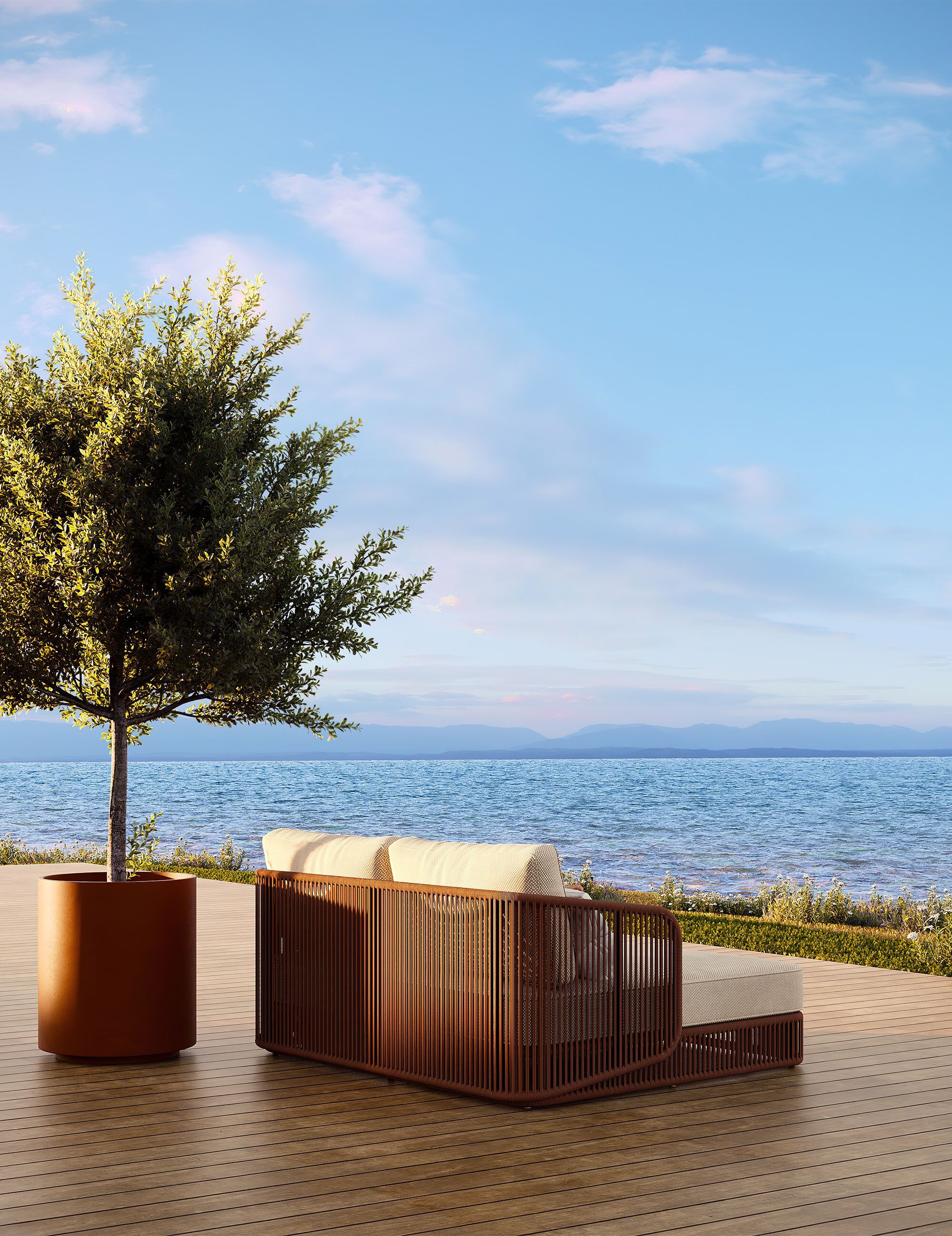 Веревочная Садовая кровать Walters Wainscott ARCH-00104698 - Вид №13