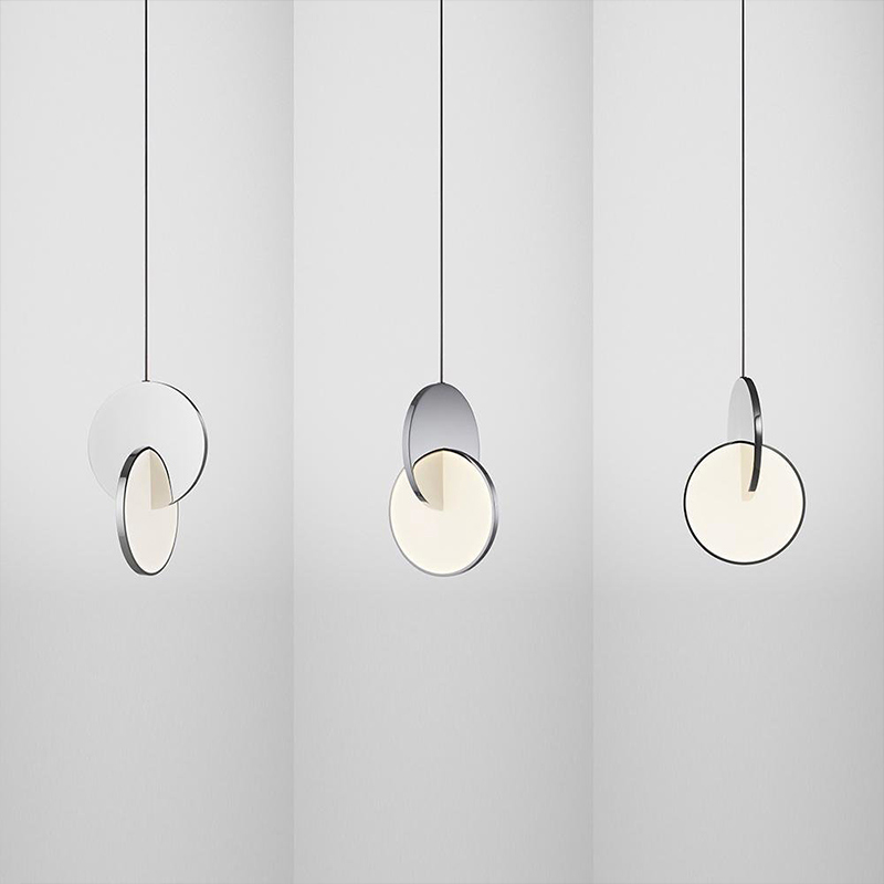 91105646 Люстра потолочная 145872-26 ECLIPSE PENDANT LIGHT by broom 1 лампа 10 м² цвет серебро STLM-0486810 IMPERIUMLOFT