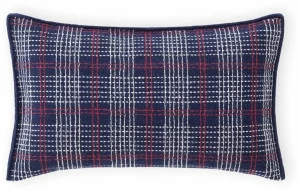 GAN Прямоугольная подушка из шерсти в шотландскую клетку Lan