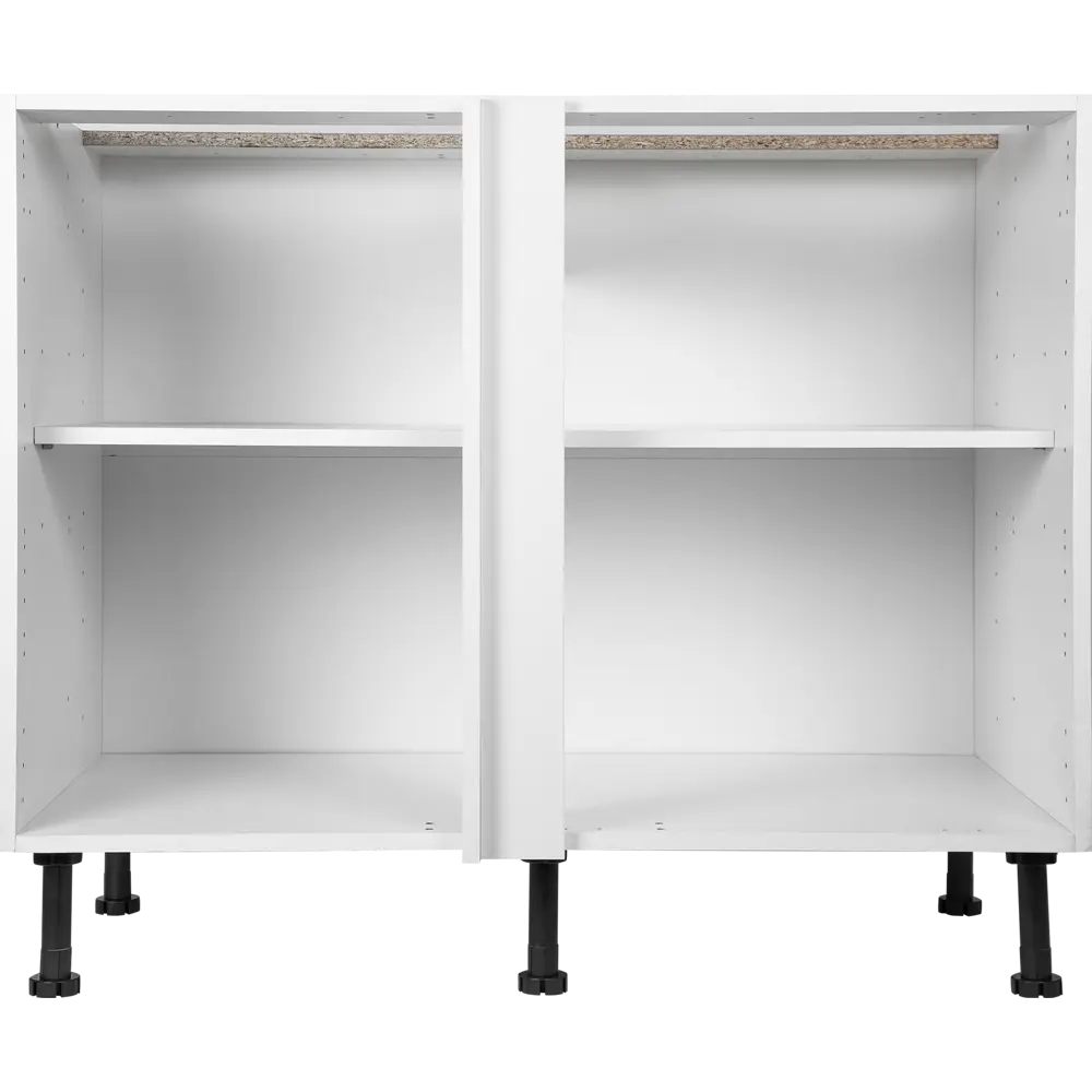 Каркас напольный угловой 100x70x56 см, ЛДСП, цвет белый 82286690 STLM-2120447 DELINIA  - Вид №1