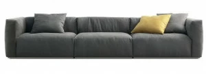 Poliform Секционный диван со съемным чехлом из ткани Shangai