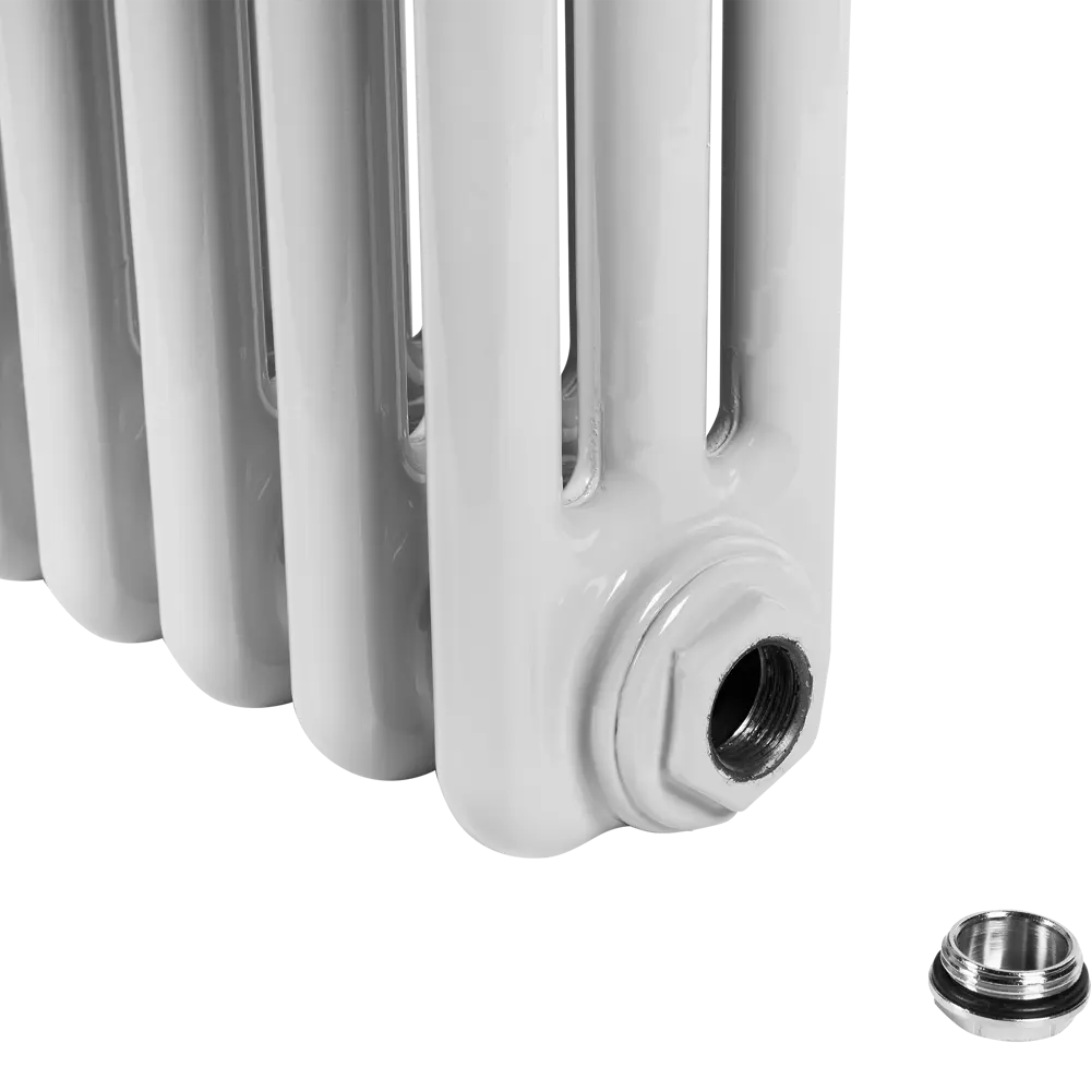 Радиатор трубчатый Irsap Tesi RT305651803A430 500/100 18 секций боковое подключение сталь серый STLM-2131185 - Вид №4