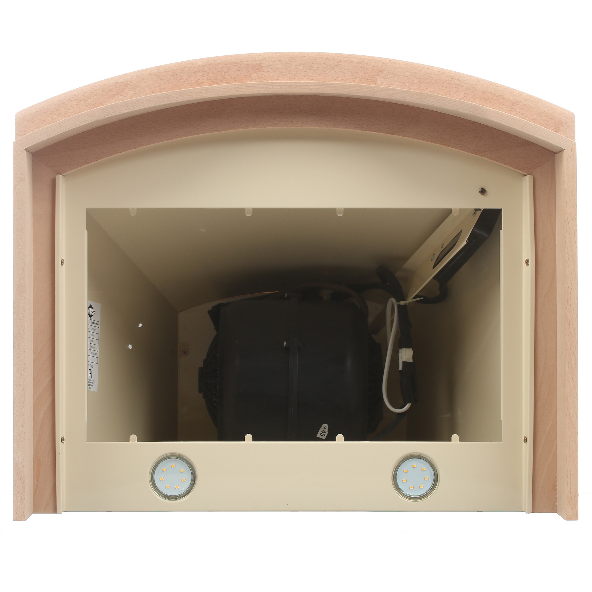 8130136 Вытяжка каминная MBS TULIP 160 бежевый/бежевый STDN-0104214 - Вид №6