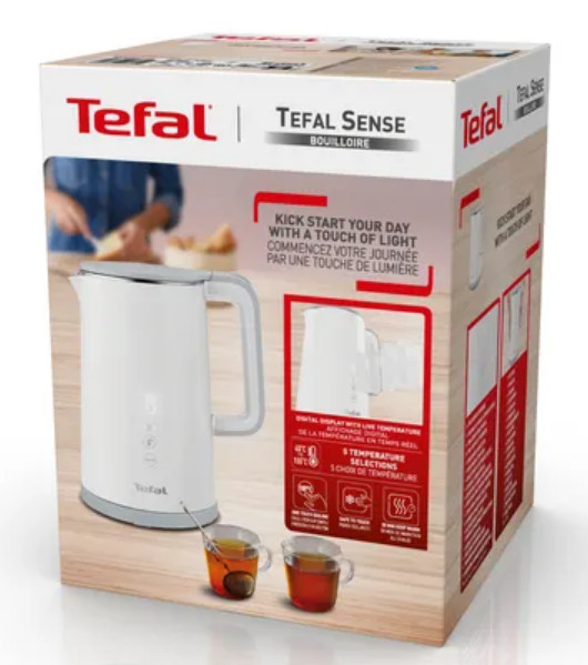 5604327 Электрочайник Tefal Sense KO693110 белый STDN-0145714 - Вид №4