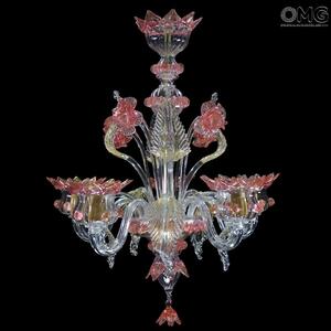 1301 ORIGINALMURANOGLASS Люстра Ка Приули - Венецианская Коллекция - муранское стекло OMG  см