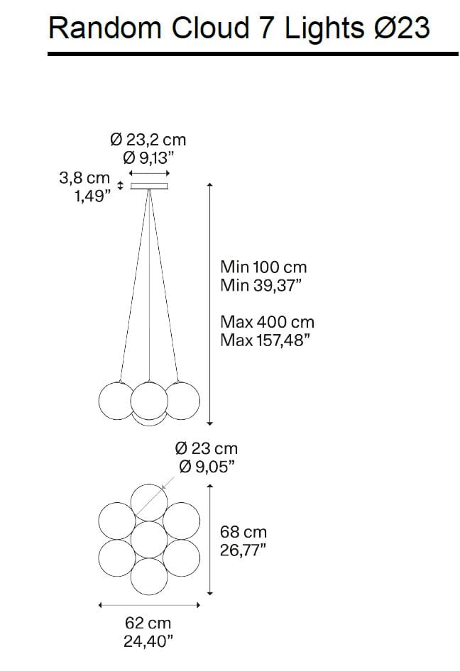 Выдувное стекло светодиодный подвесной светильник Lodes ARCH-00026796 - Вид №7