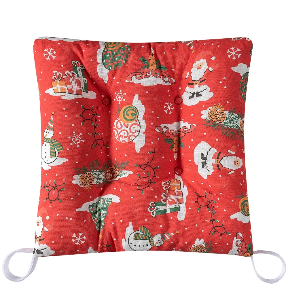 Сидушка Altali Санта 40x40 см цвет красный STLM-2030159 - Вид №1