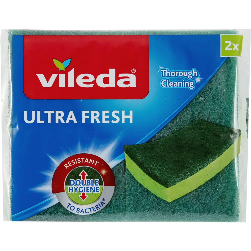 Губка Vileda антибактериальная 2 шт STLM-2192326 - Вид №3