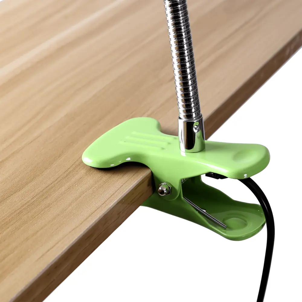 INSPIRE Salta — регулируемая настольная лампа на прищепке в фисташковом цвете 84756124 STLM-1354354 - Вид №3