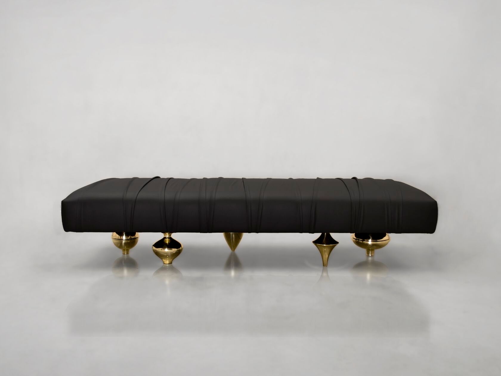 Кожаная или бархатная скамья Il Pezzo Mancante часть 1 ARCH-00118994 - Вид №1