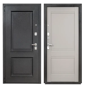 Дверь входная металлическая Порта 88x205 см левая серая 85486802 STLM-2059447