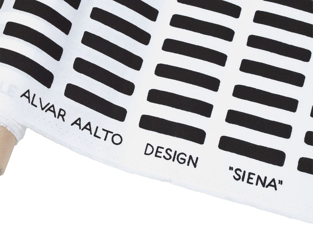 Хлопчатобумажная ткань с графическим рисунком Artek ARCH-00132087