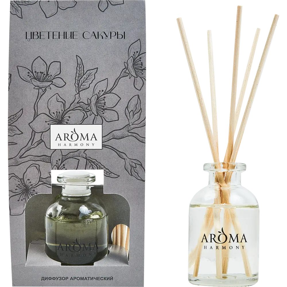 Ароматический диффузор Aroma Harmony Цветение сакуры 30 мл STLM-2015485