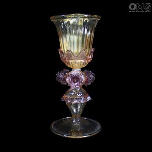 1317 ORIGINALMURANOGLASS Table Lamp Ca Zenobio - Venetian - Murano Glass - 1 Light 15 см
