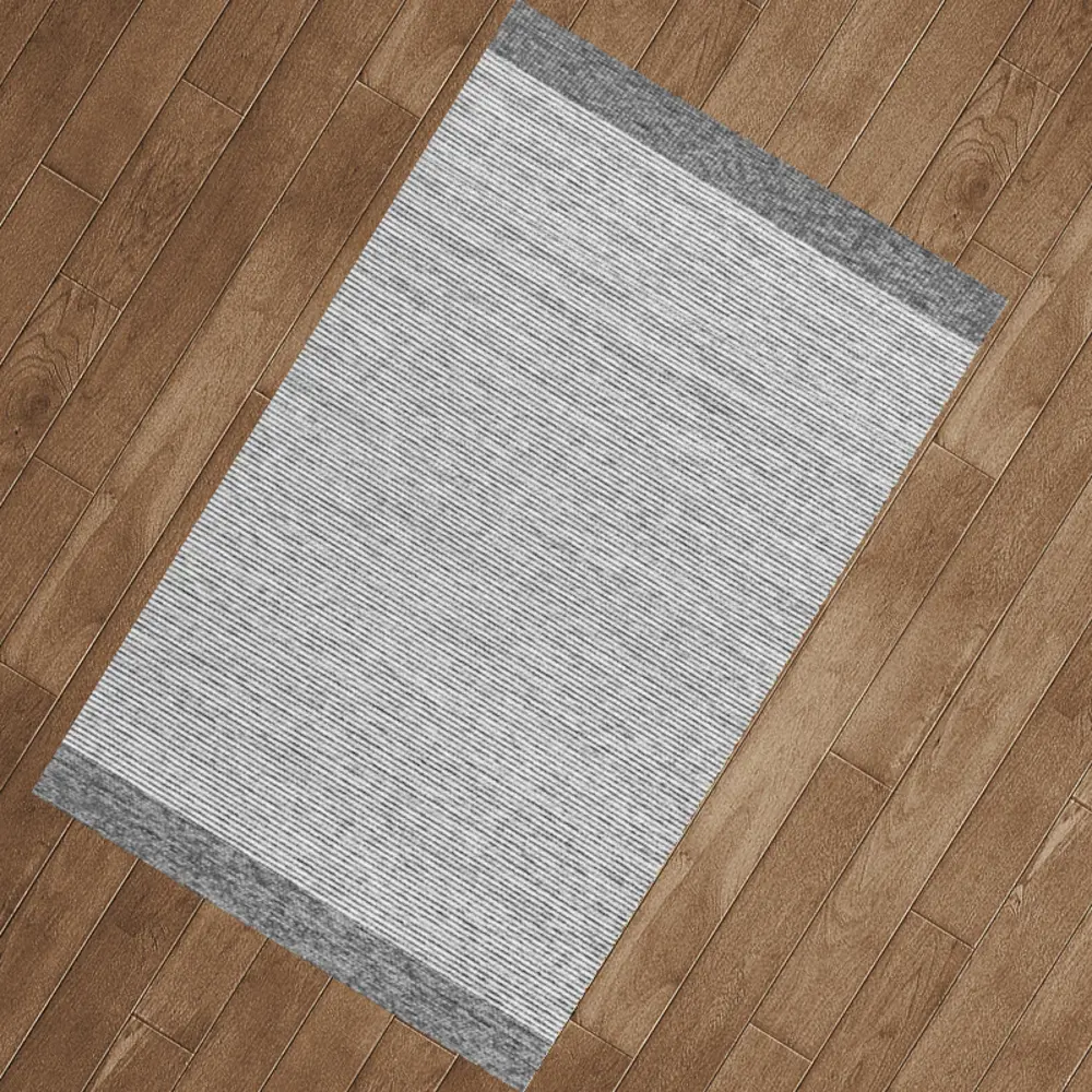 Коврик декоративный CTIM Лаос 285 55x85 см акрил цвет серый STLM-2142553