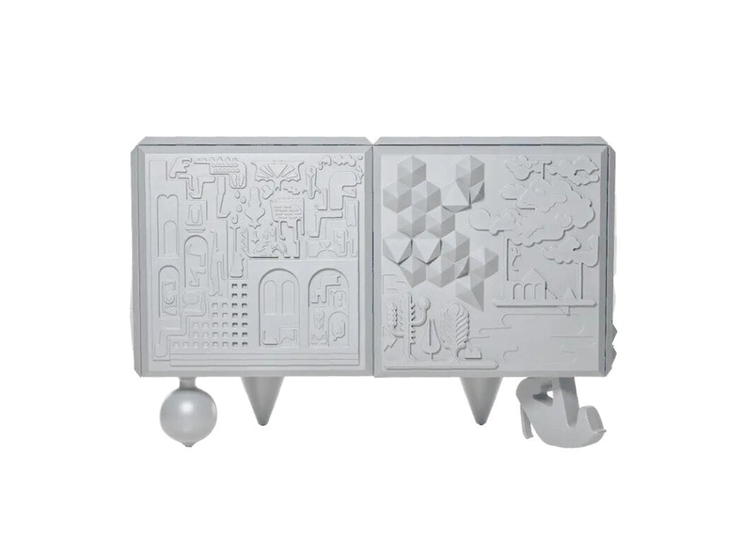 Шкаф из МДФ с распашными дверями BD Barcelona TOUT VA BIEN ARCH-00070517 - Вид №2