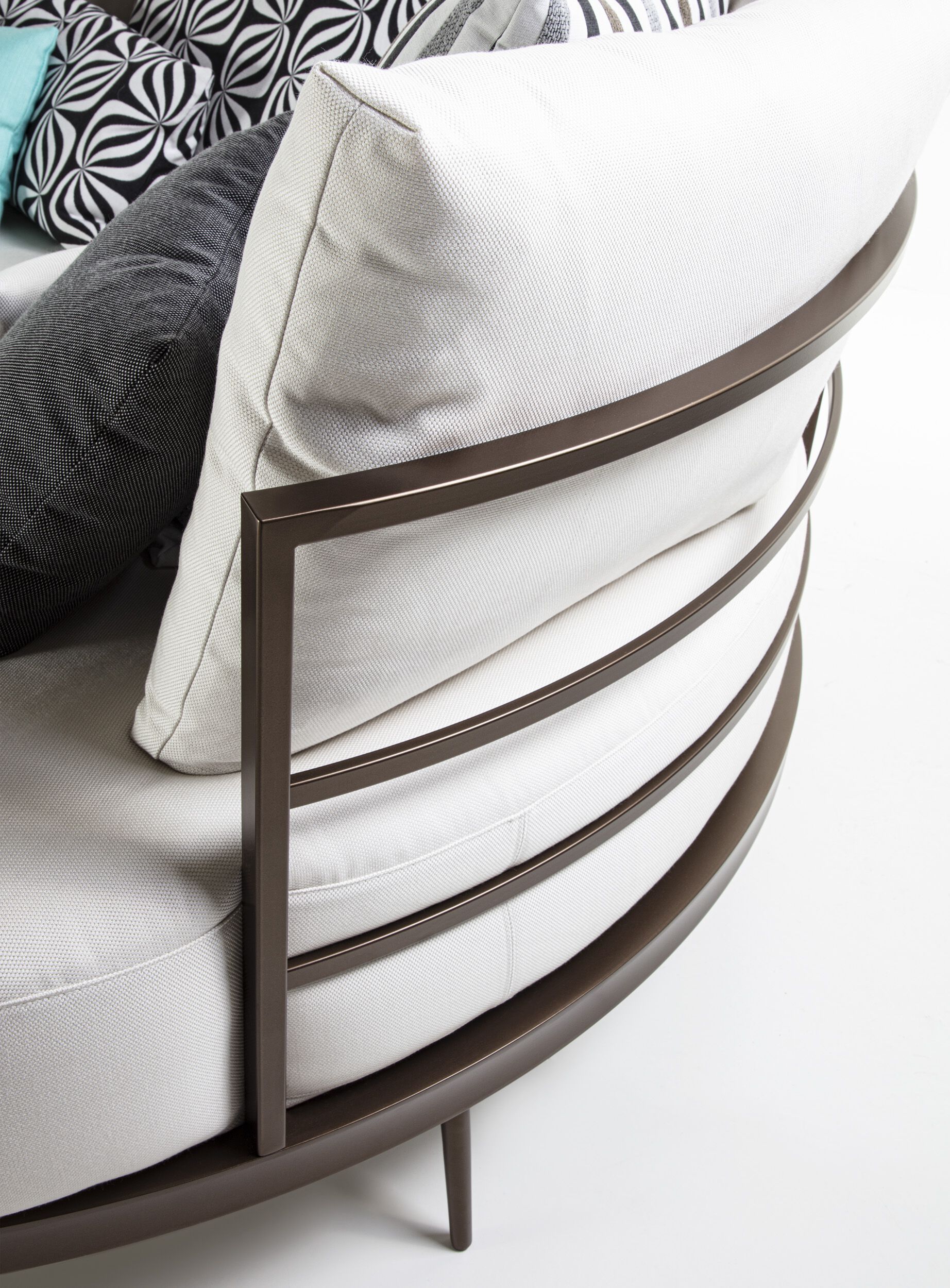 Ткань круглая Садовая кровать GRUPPO FOX FuoriPorta ARCH-00074263 - Вид №1