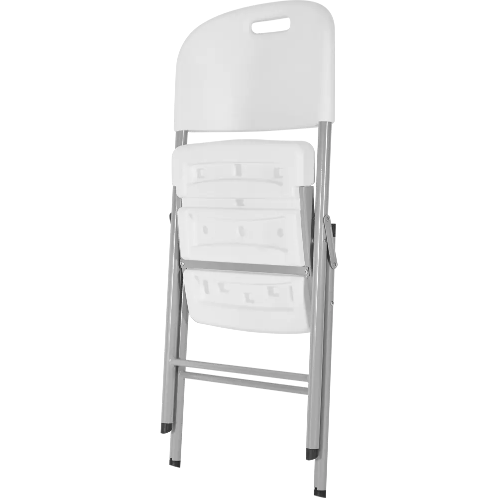 Стул садовый Сатурн складной пластик белый METMEBEL STLM-2001194 - Вид №2