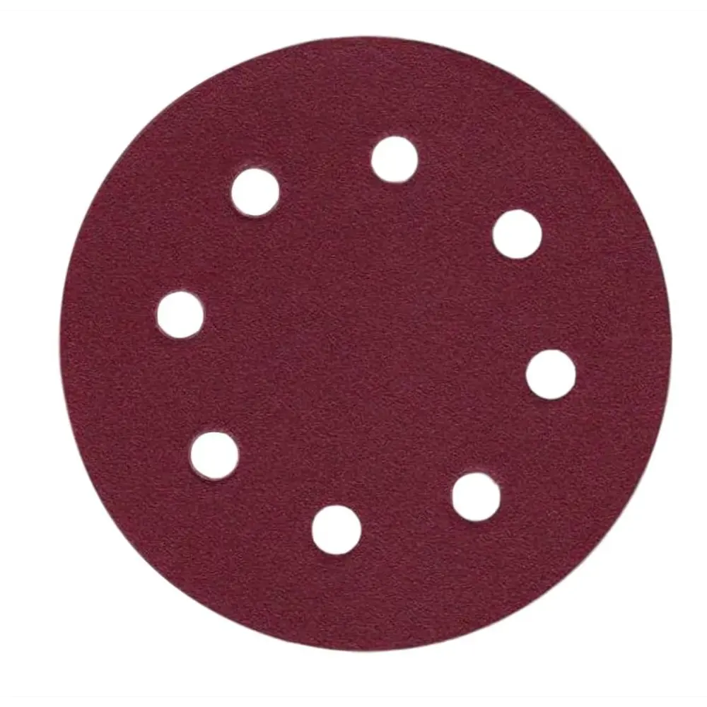 Абразивный круг Velcro Dexter P80, 8 отверстий, D180 мм STLM-2036115