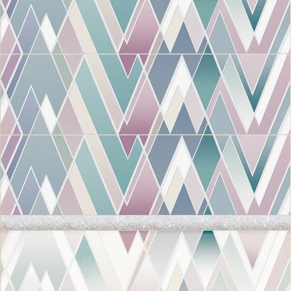 Комплект панелей ПВХ Адамант 8 мм 2700х375 мм 2.025 м² 2 шт VENTA STLM-2167053